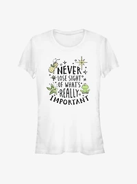 Disney The Princess And Frog Never Lose Sight Girls T-Shirt