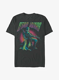Star Wars The Book Of Boba Fett Explosion T-Shirt