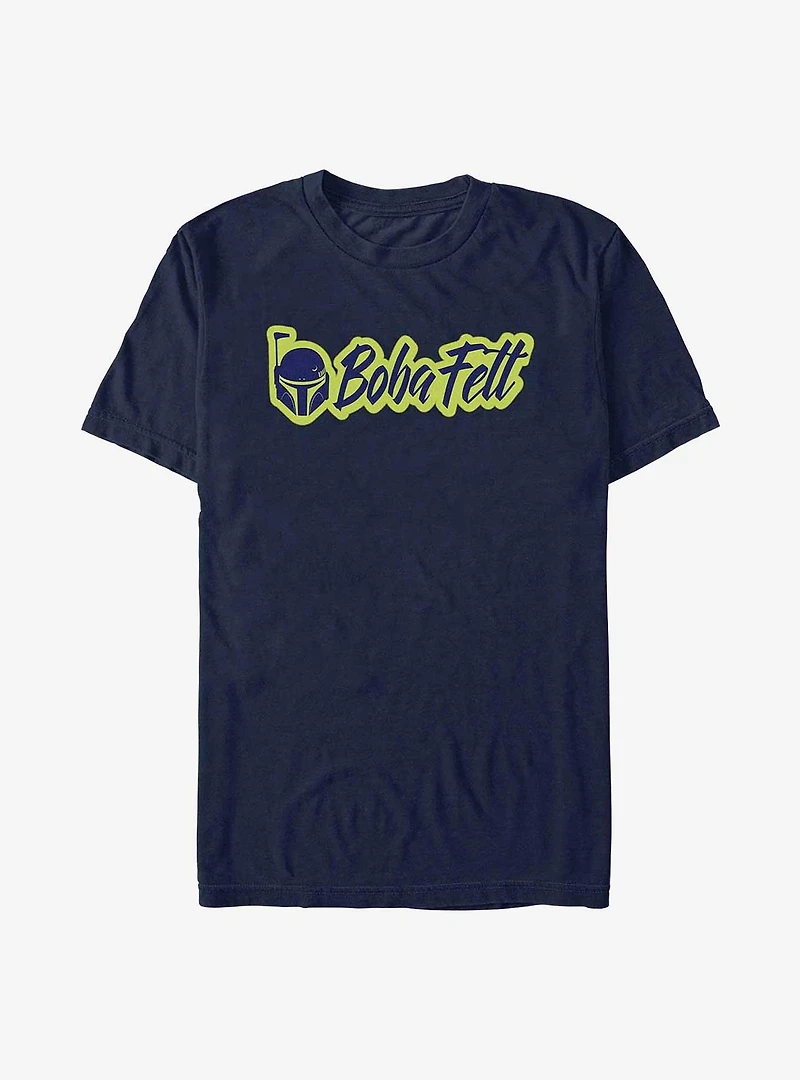 Star Wars: The Book Of Boba Fett Calligraphy Logo T-Shirt