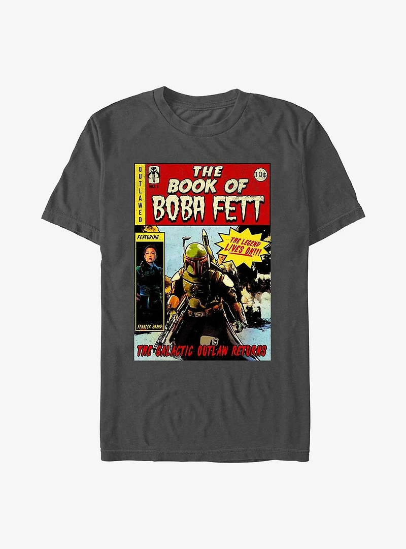 Star Wars: The Book Of Boba Fett Comic Cover T-Shirt
