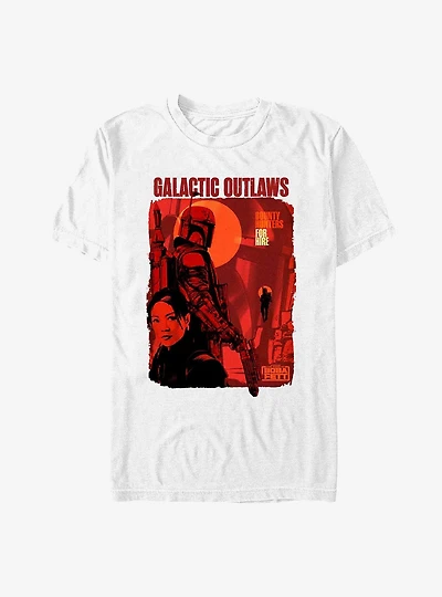 Star Wars: The Book Of Boba Fett Bounty Hunters For Hire T-Shirt