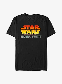 Star Wars: The Book Of Boba Fett Sunset Logo T-Shirt
