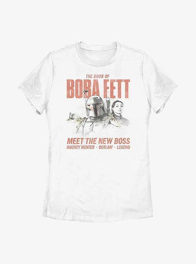 Star Wars: The Book Of Boba Fett Fennec & Flyer Womens T-Shirt