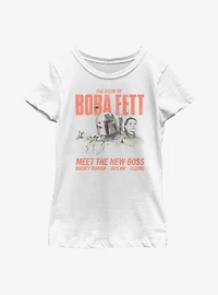 Star Wars: The Book Of Boba Fett Fennec & Flyer Youth Girls T-Shirt