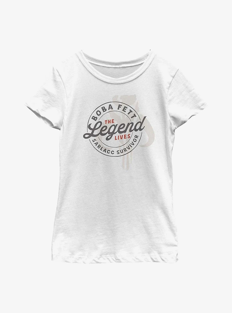 Star Wars: The Book Of Boba Fett Sarlacc Survivor Youth Girls T-Shirt