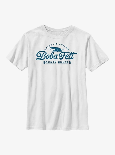 Star Wars: The Book Of Boba Fett Galactic Outlaw Youth T-Shirt