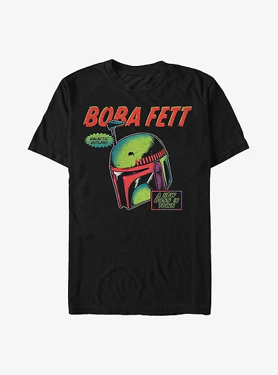 Star Wars: The Book Of Boba Fett New Boss Town Comic Bubble T-Shirt
