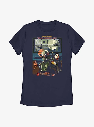 Star Wars: The Book Of Boba Fett Bounty Hunter Buddies Womens T-Shirt