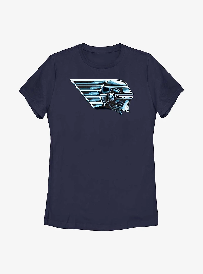 Star Wars: The Book Of Boba Fett Chrome Fennec Helmet Womens T-Shirt