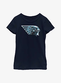 Star Wars: The Book Of Boba Fett Chrome Fennec Helmet Youth Girls T-Shirt