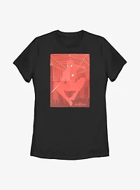 Marvel Spider-Man: No Way Home Slinging Hero Poster Womens T-Shirt
