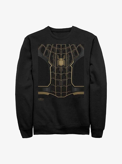 Marvel Spider-Man: No Way Home Black Suit Costume Sweatshirt