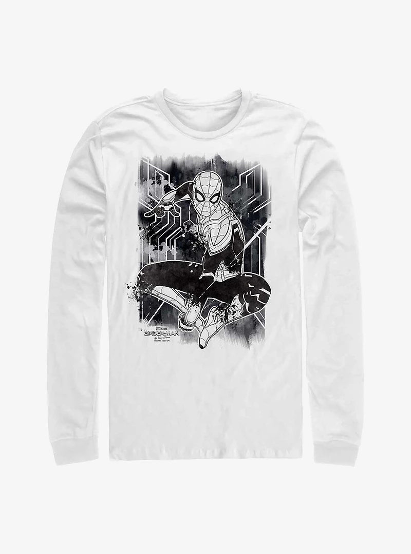 Marvel Spider-Man: No Way Home Inked Spider-Man Long-Sleeve T-Shirt