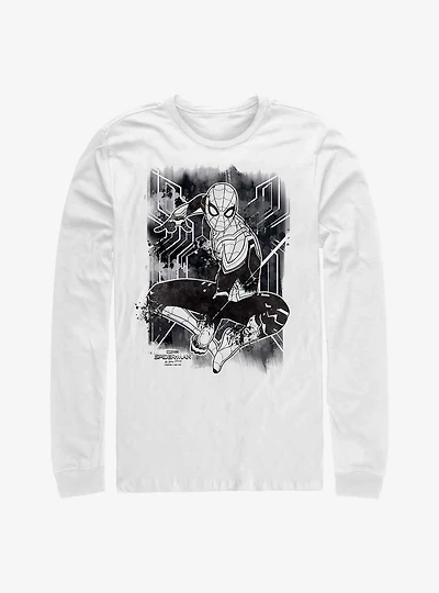 Marvel Spider-Man: No Way Home Inked Spider-Man Long-Sleeve T-Shirt