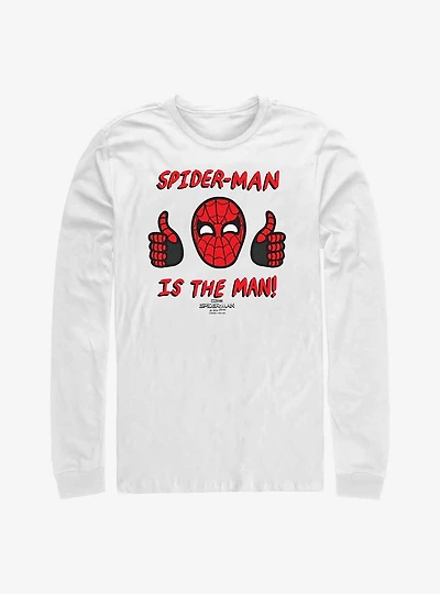 Marvel Spider-Man: No Way Home Spidey Is The Man Long-Sleeve T-Shirt