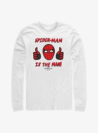 Marvel Spider-Man: No Way Home Spidey Is The Man Long-Sleeve T-Shirt