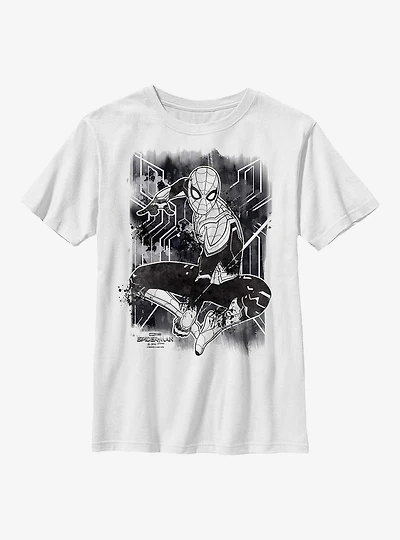 Marvel Spider-Man: No Way Home Inked Spider-Man Youth T-Shirt