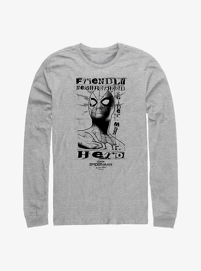 Marvel Spider-Man: No Way Home Neighborhood Hero Long-Sleeve T-Shirt