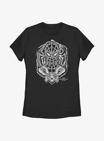 Marvel Spider-Man: No Way Home Spider Lines Womens T-Shirt