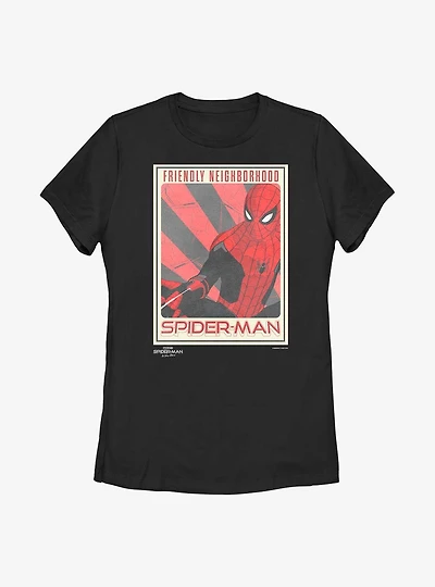 Marvel Spider-Man: No Way Home The Friendly Spider Womens T-Shirt