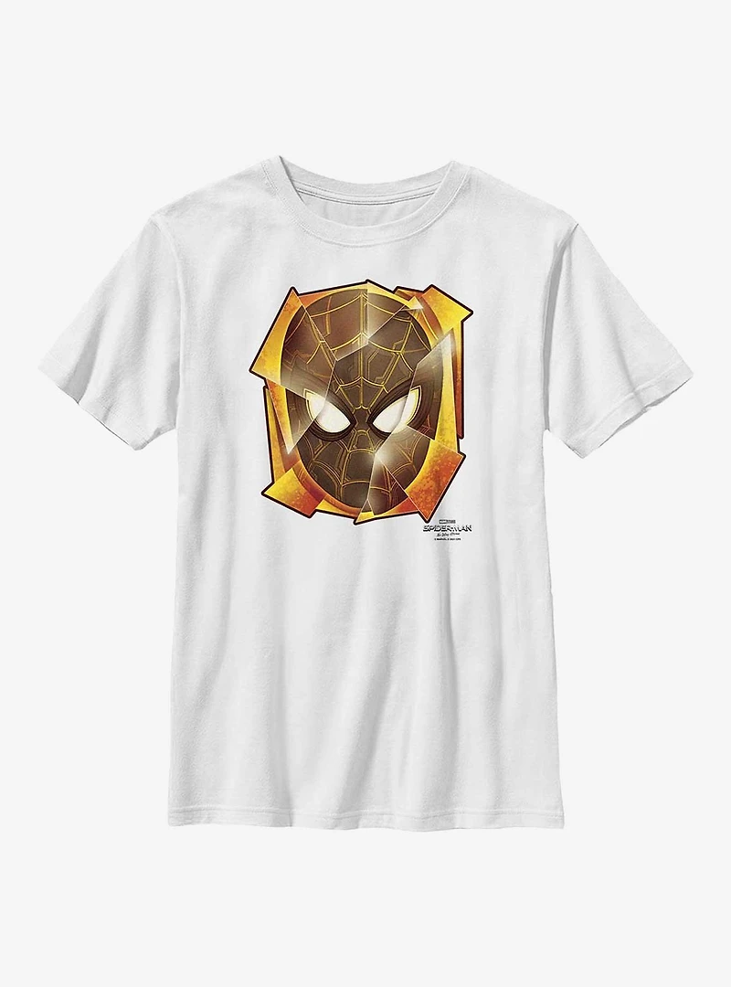 Marvel Spider-Man: No Way Home Mask Pieces Youth T-Shirt