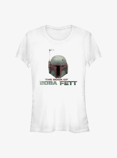 Star Wars The Book Of Boba Fett Helmet Girls T-Shirt