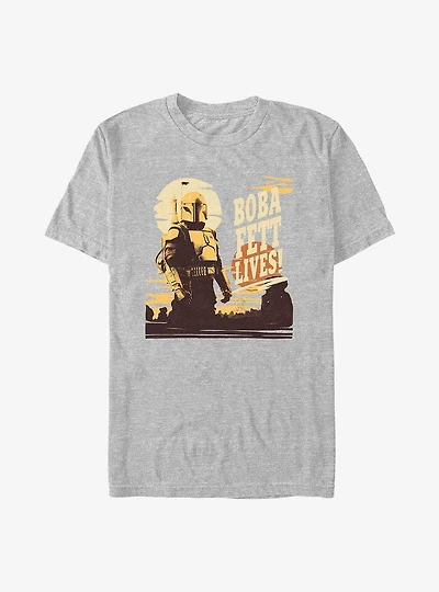 Star Wars The Book Of Boba Fett Lives T-Shirt