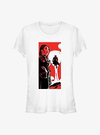 Star Wars The Book Of Boba Fett Fennec Poster Girls T-Shirt