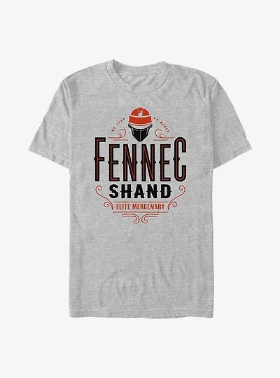 Star Wars The Book Of Boba Fett Fennec Shand Elite Mercenary T-Shirt
