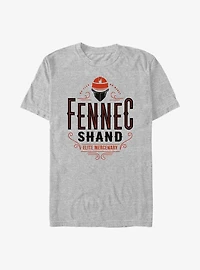Star Wars The Book Of Boba Fett Fennec Shand Elite Mercenary T-Shirt