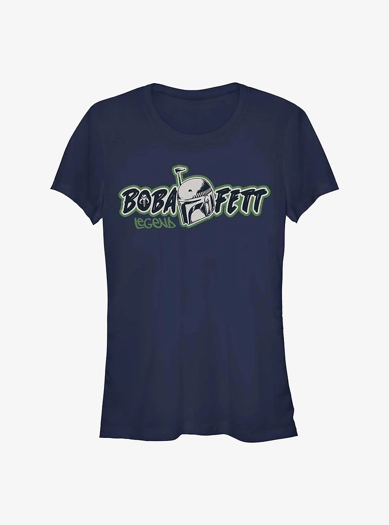 Star Wars The Book Of Boba Fett Legend Girls T-Shirt