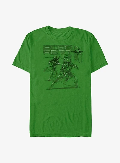 Star Wars The Book Of Boba Fett New Outlaw Overlords T-Shirt