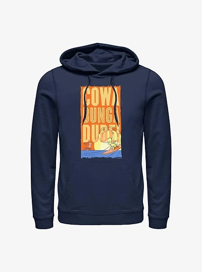 The Simpsons Bart Cowa Bunga Dude Hoodie