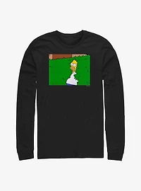 The Simpsons Homer Bush Long-Sleeve T-Shirt