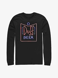 The Simpsons Pub Duff Long-Sleeve T-Shirt