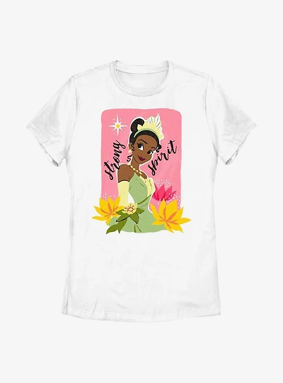 Disney The Princess And Frog Tiana Strong Spirit Womens T-Shirt