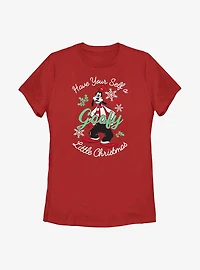 Disney Goofy Have Yourself A Little Christmas Womens T-Shirt