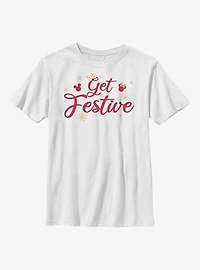 Disney Mickey Mouse Get Festive Youth T-Shirt