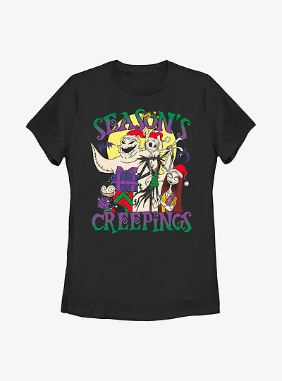The Nightmare Before Christmas Season's Creepings Womens T-Shirt