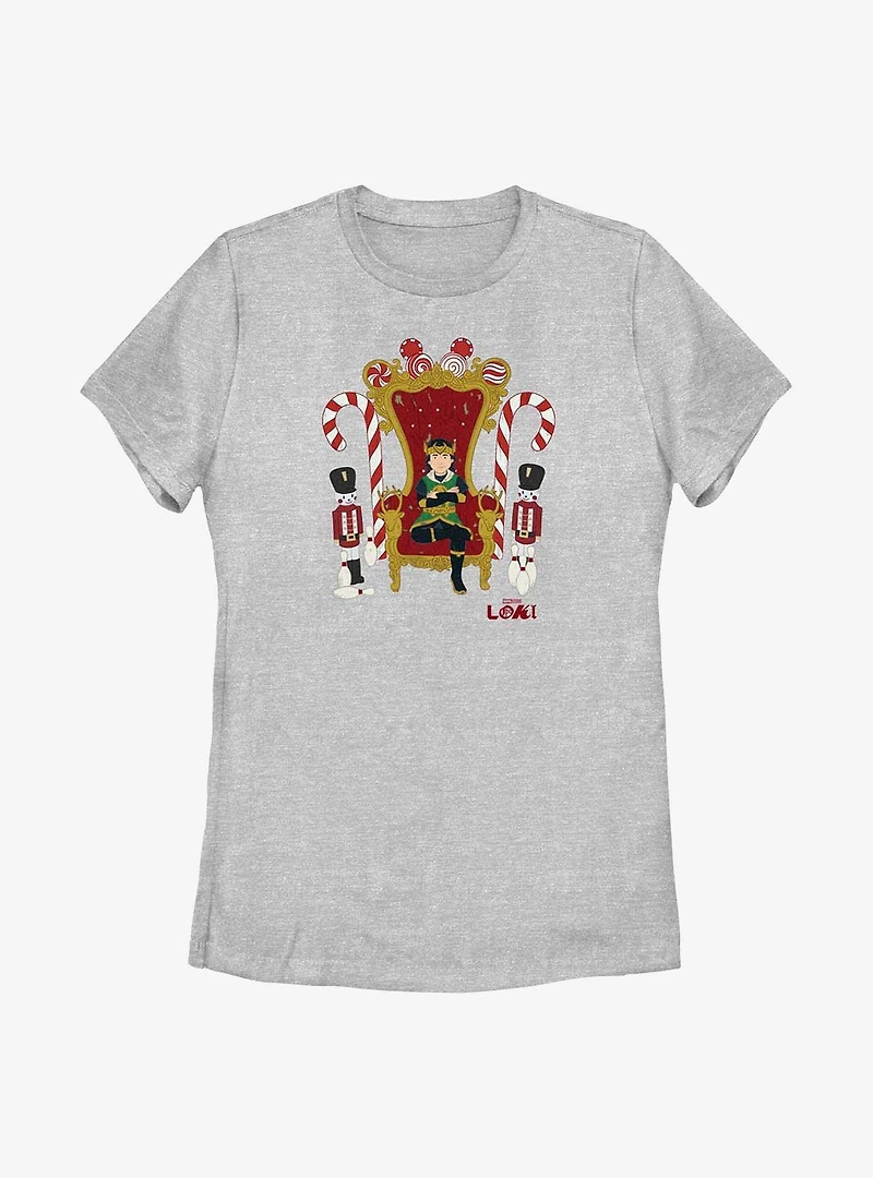 Marvel Loki Kid Christmas Womens T-Shirt