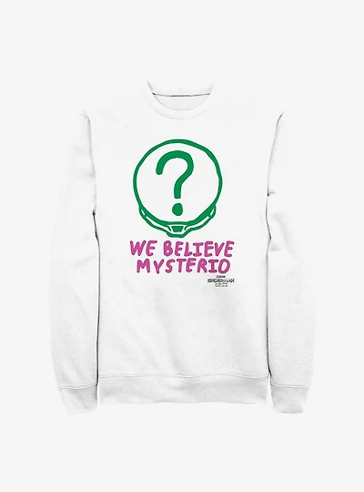 Marvel Spider-Man: No Way Home Mysterio Believer Crew Sweatshirt
