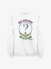 Marvel Spider-Man: No Way Home We Believe Mysterio Crew Sweatshirt