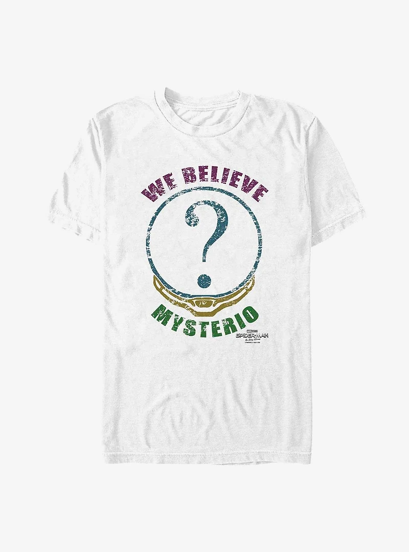 Marvel Spider-Man: No Way Home We Believe Mysterio T-Shirt