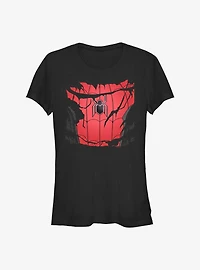 Marvel Spider-Man: No Way Home Torn Suit Girls T-Shirt