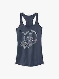 Marvel Spider-Man: No Way Home White Tech Girls Tank