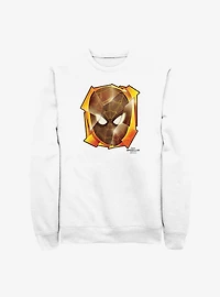 Marvel Spider-Man: No Way Home Mask Pieces Crew Sweatshirt