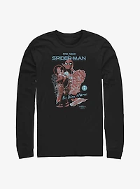 Marvel Spider-Man: No Way Home Peter Parker Is Long-Sleeve T-Shirt