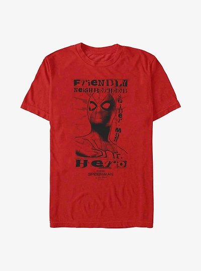 Marvel Spider-Man: No Way Home Friendly Hero T-Shirt