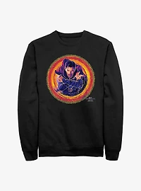 Marvel Spider-Man: No Way Home Doctor Strange Portrait Crew Sweatshirt