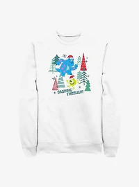 Disney Pixar Monsters, Inc. Dashing Through Sweatshirt